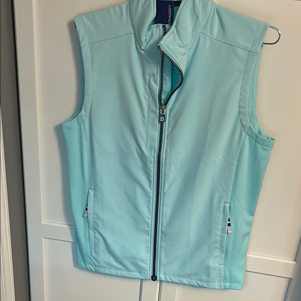 Light Blue Sleeveless Vest